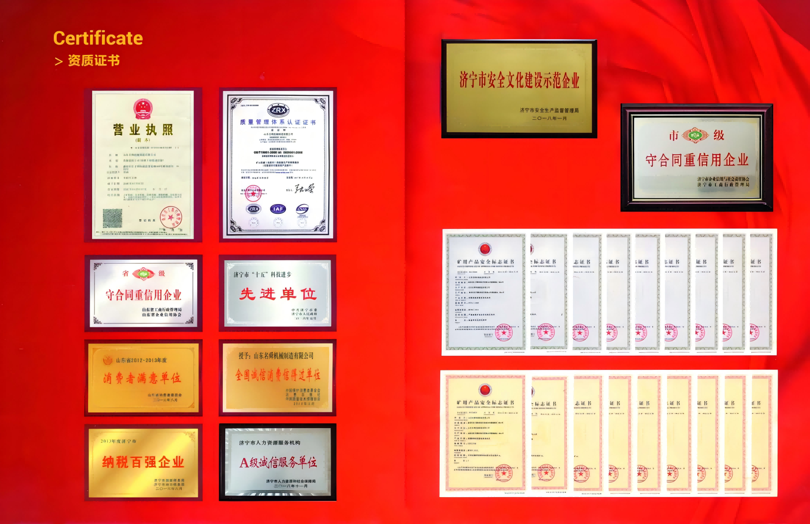 Honorary Certificate